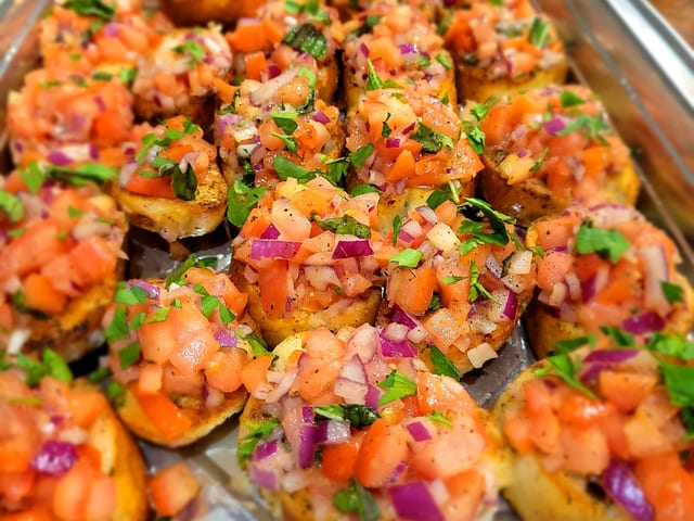 Bruschetta.