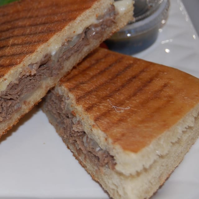 Steak & Cheese Panini.