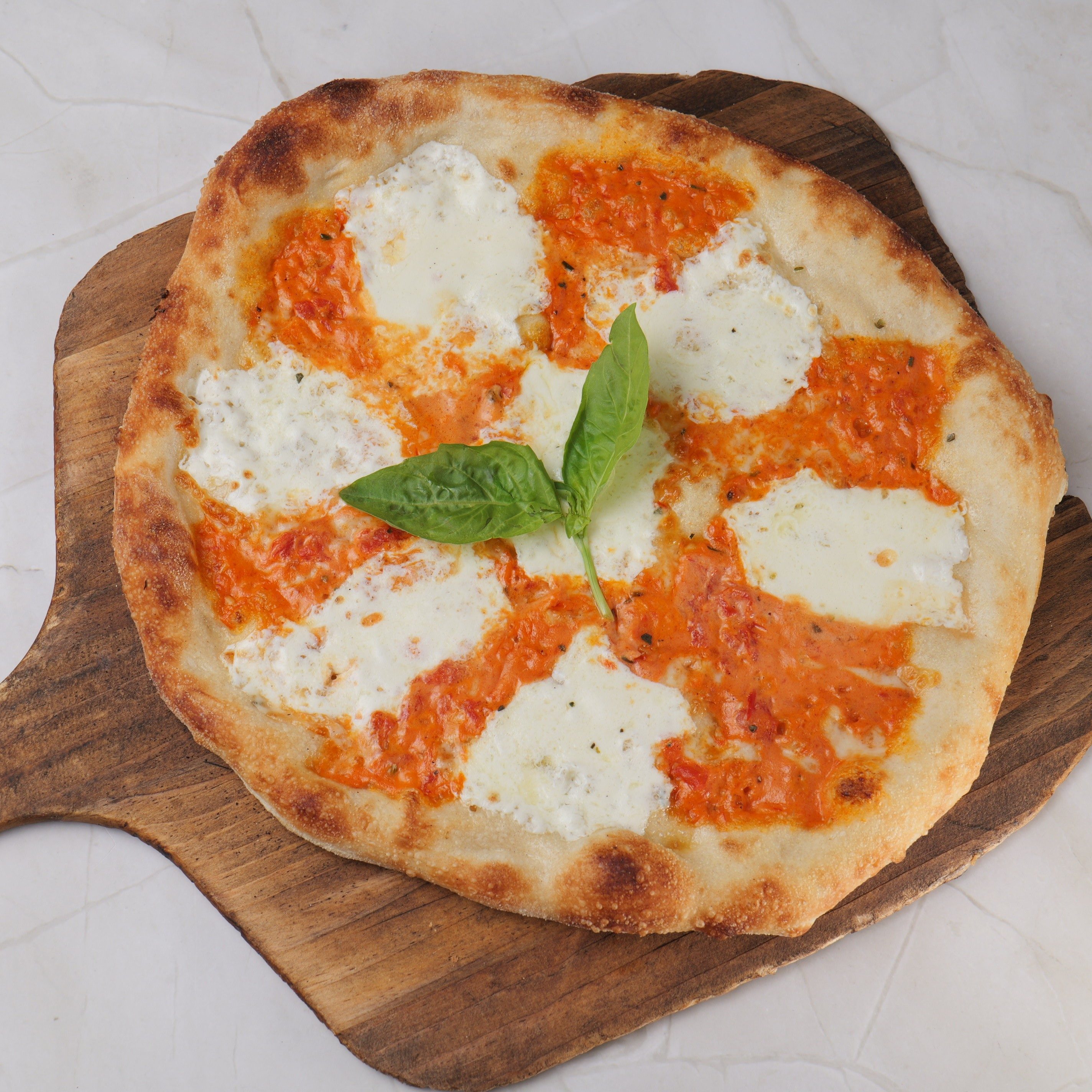Vodka Sauce Margherita Personal 12 Inch.