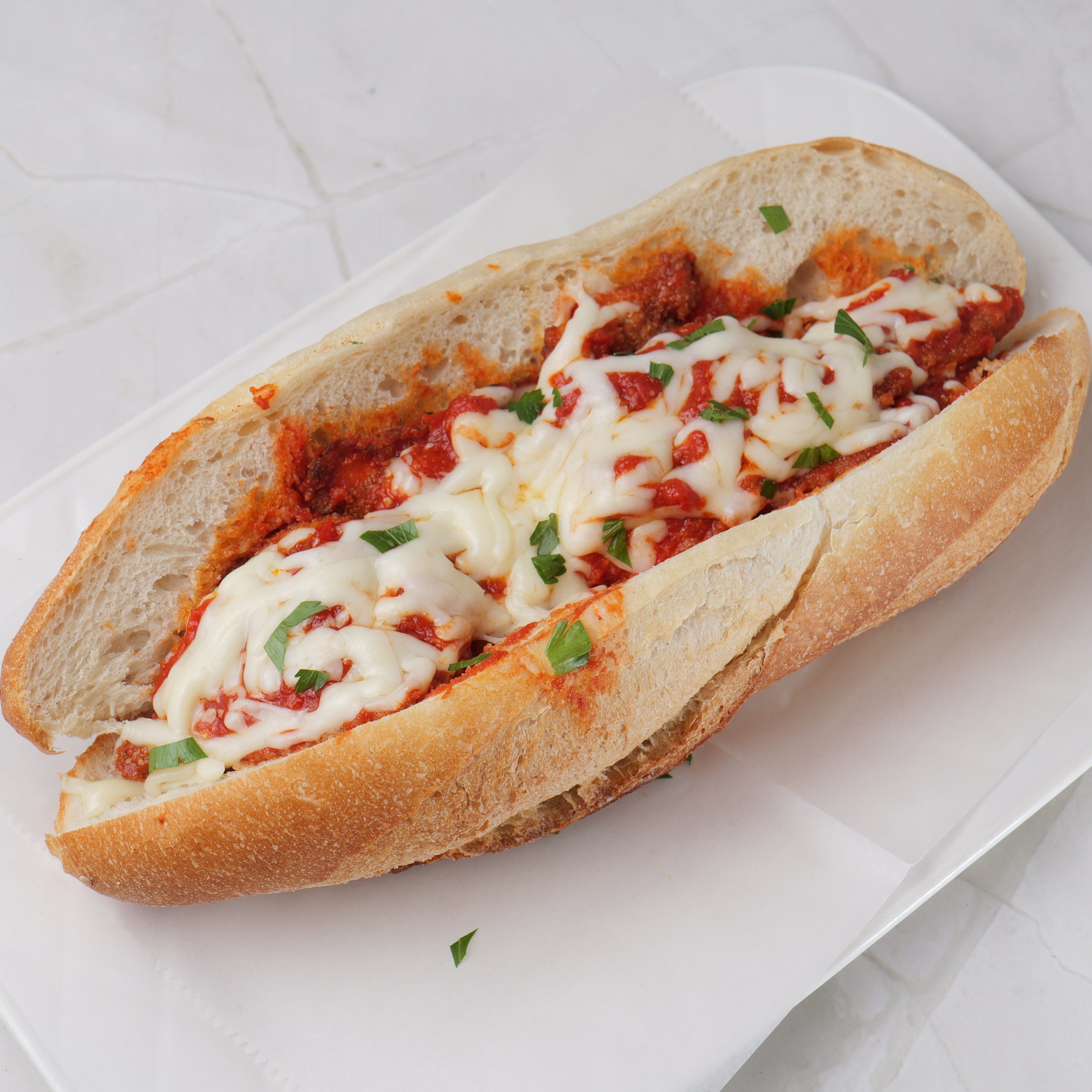 Chicken Parm Hero.