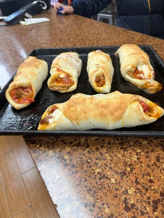 Sausage & Pepper Roll.